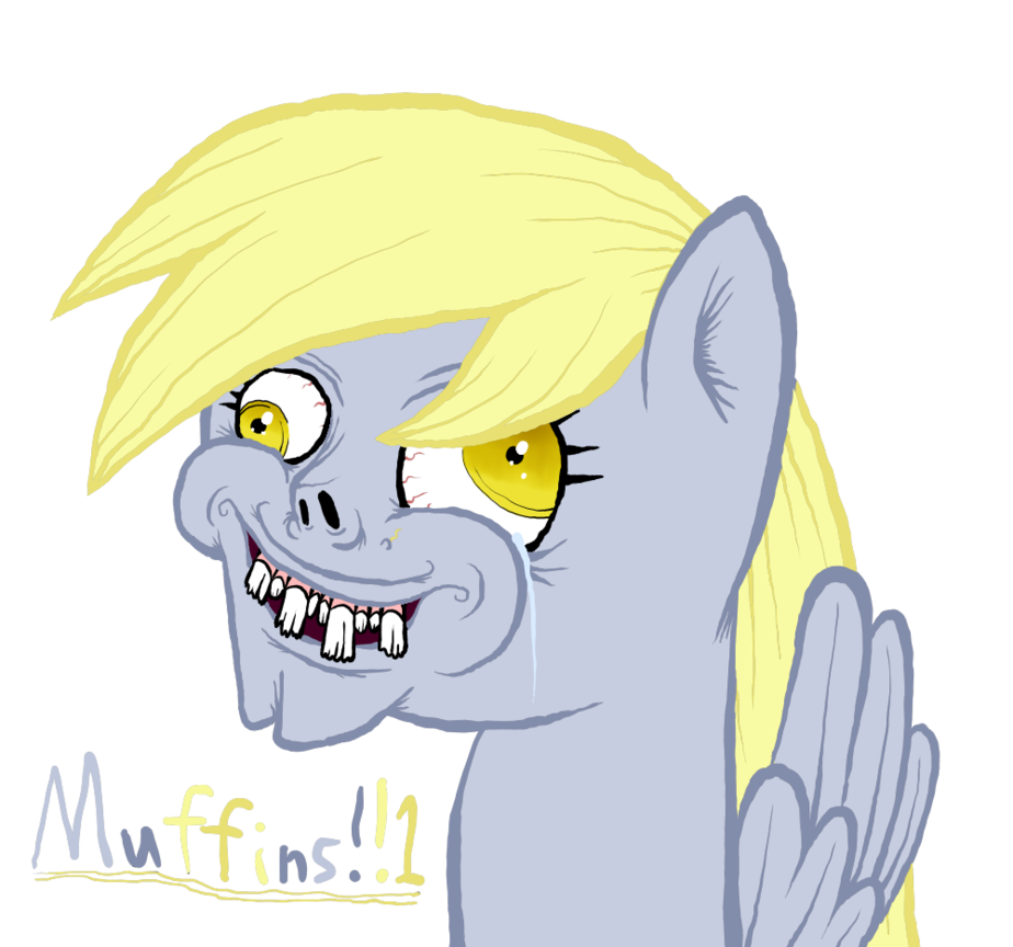 derpy hooves  muffins by super zombie-d5