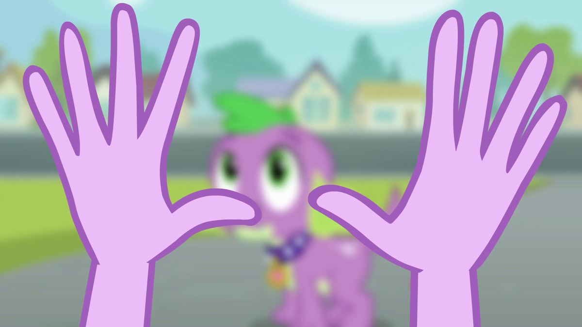 Twilight looking at her hands EG