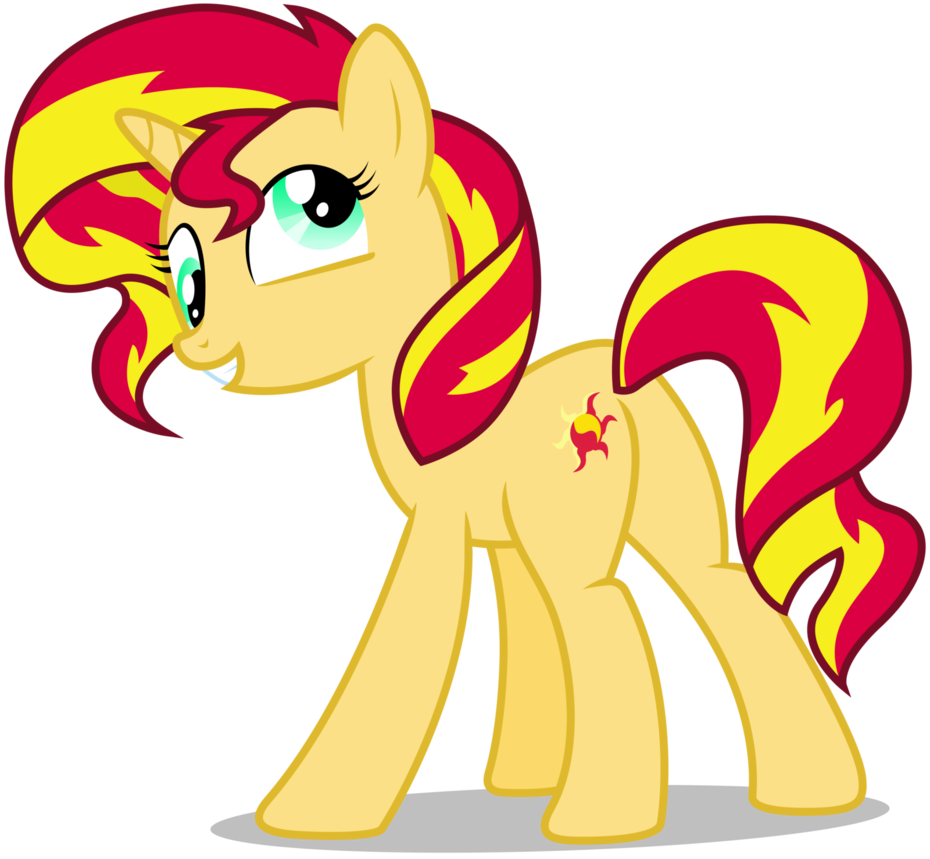 sunset shimmer   derp by caliazian-d6au3