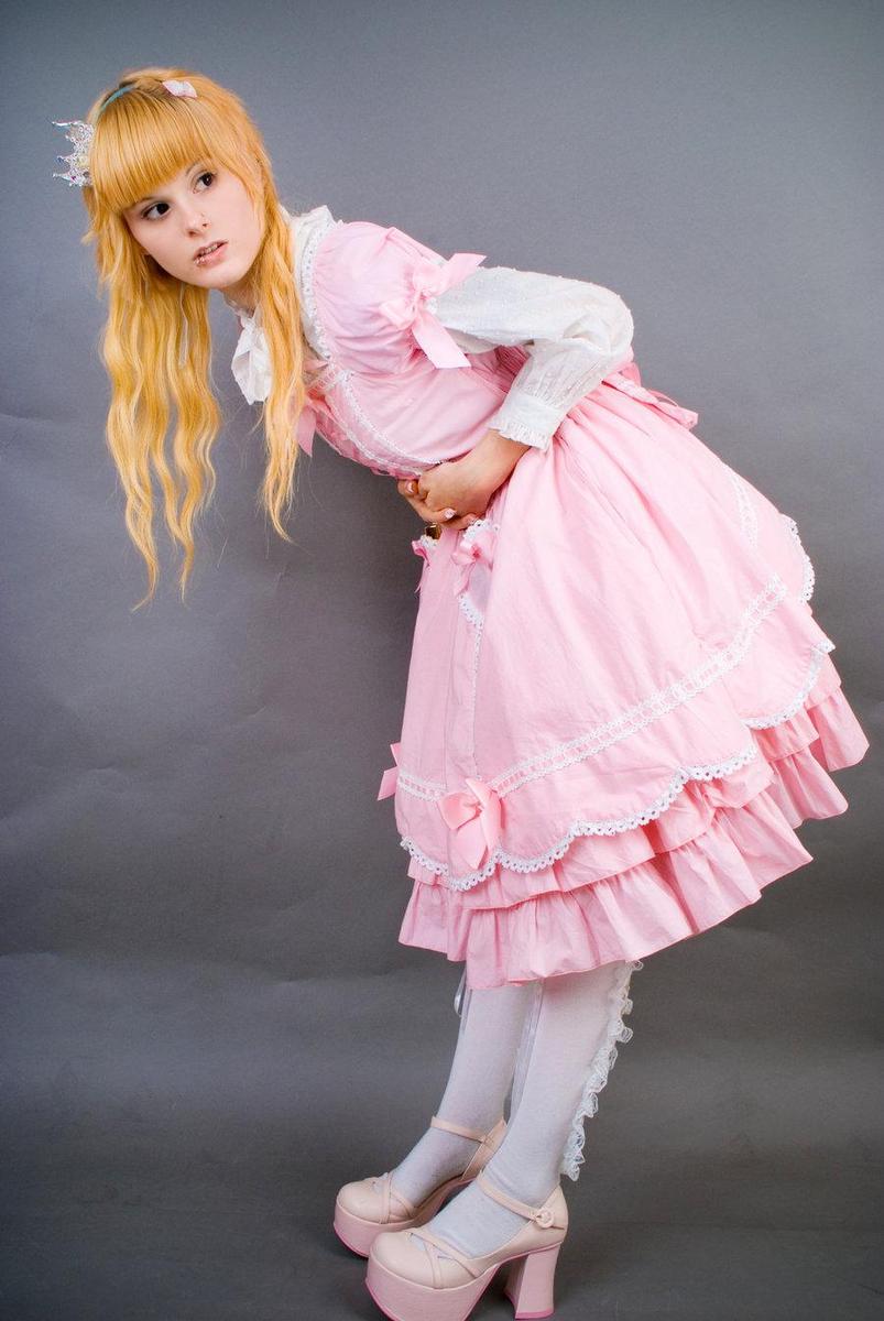 Pink Sweet Lolita Doll by Foxxy Tomo
