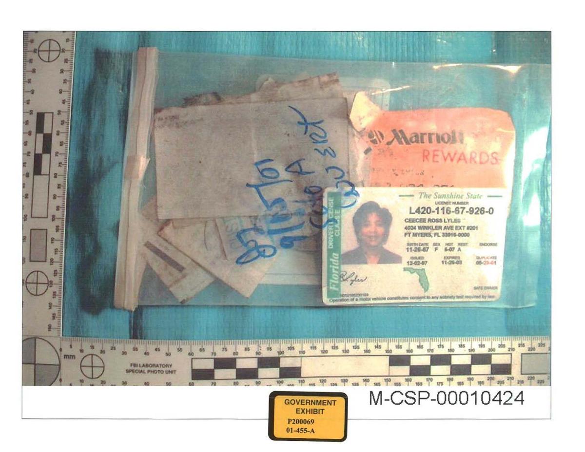 CeeCee Lyles Personal Effects