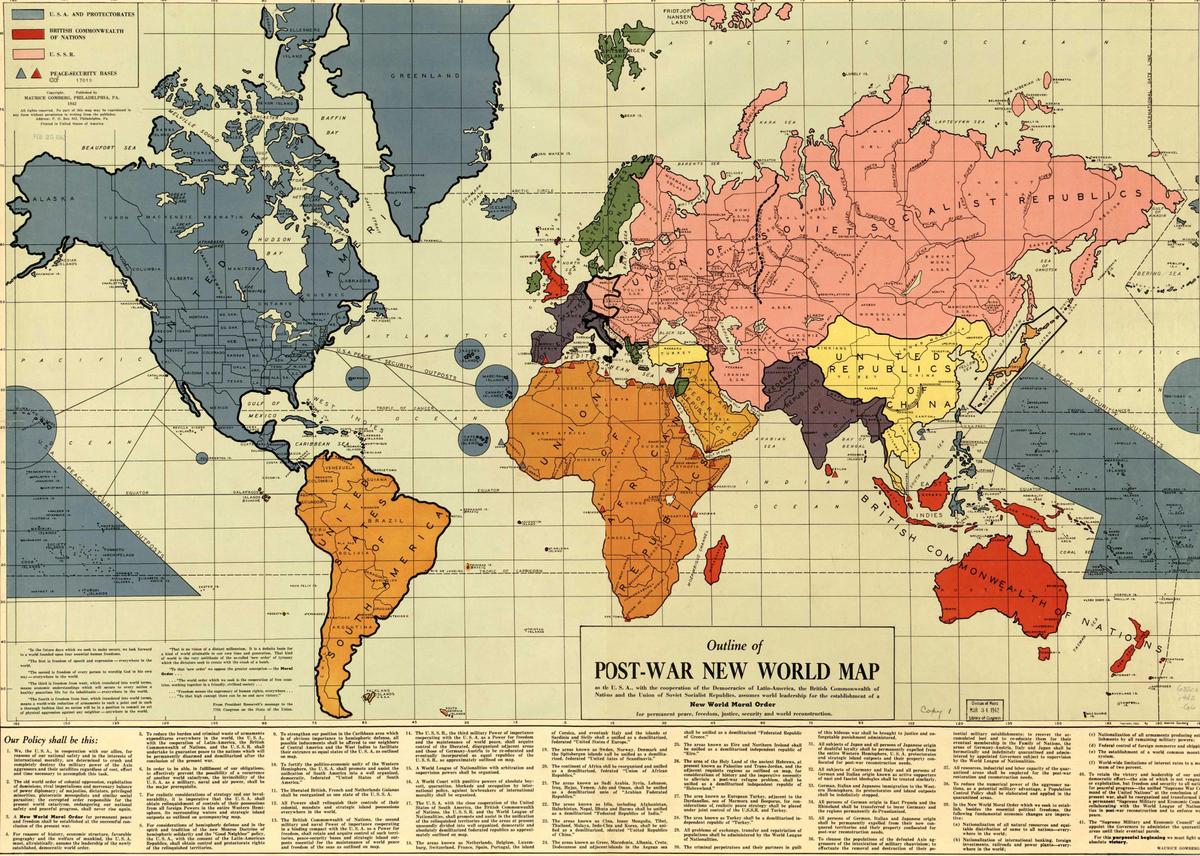 post-war moral new world order