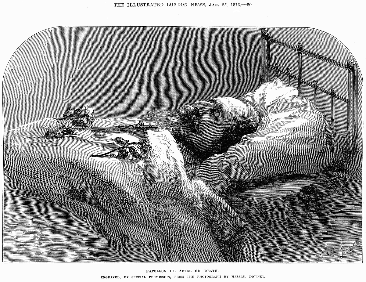 Napoleon III after Death - Illustrated L