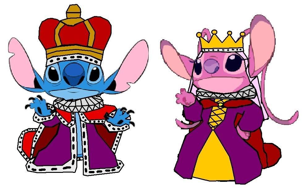 King-Stitch-and-Queen-Angel-lilo-and-sti