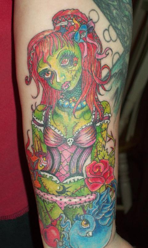 black-zombie-tattoo-by-kissthefuture-on-