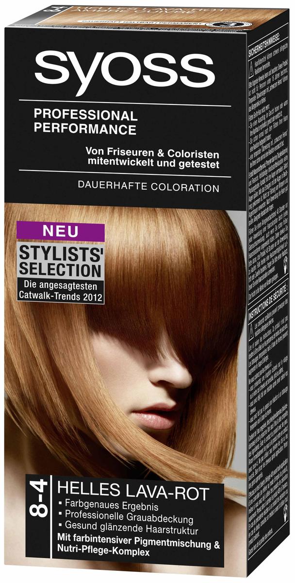 Syoss Stylists Selection Helles LavaRot 