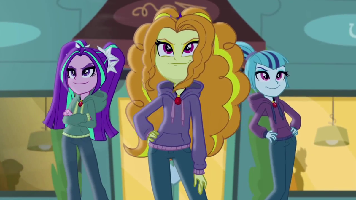 The Dazzlings begin to scheme EG2