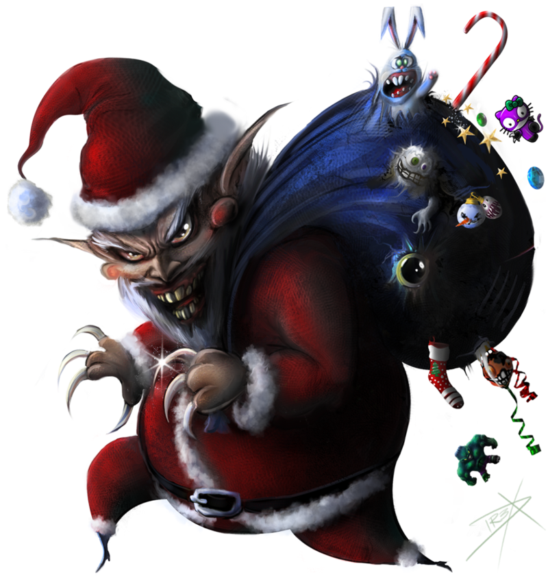 santa claws by d3rx-d35l3cj