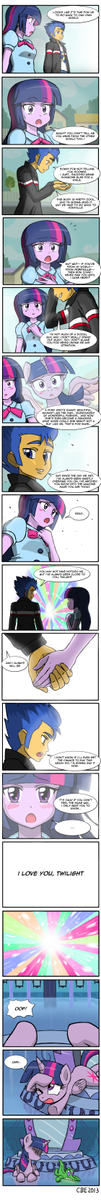 equestria girls ending scene by crimsonb