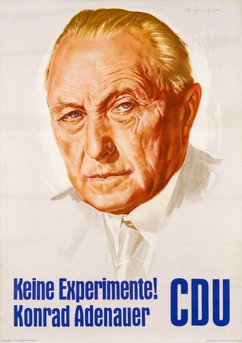 adenauer-konrad plakat 1993-04-085 CDU P