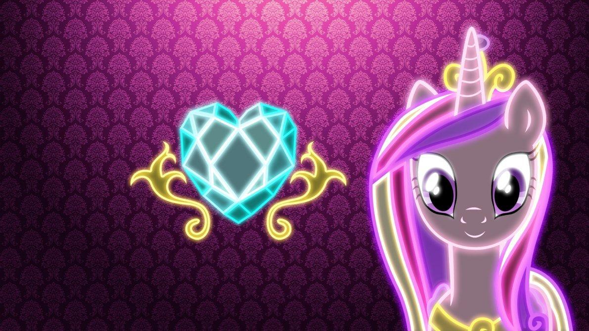 neon princess cadance wallpaper by ultim