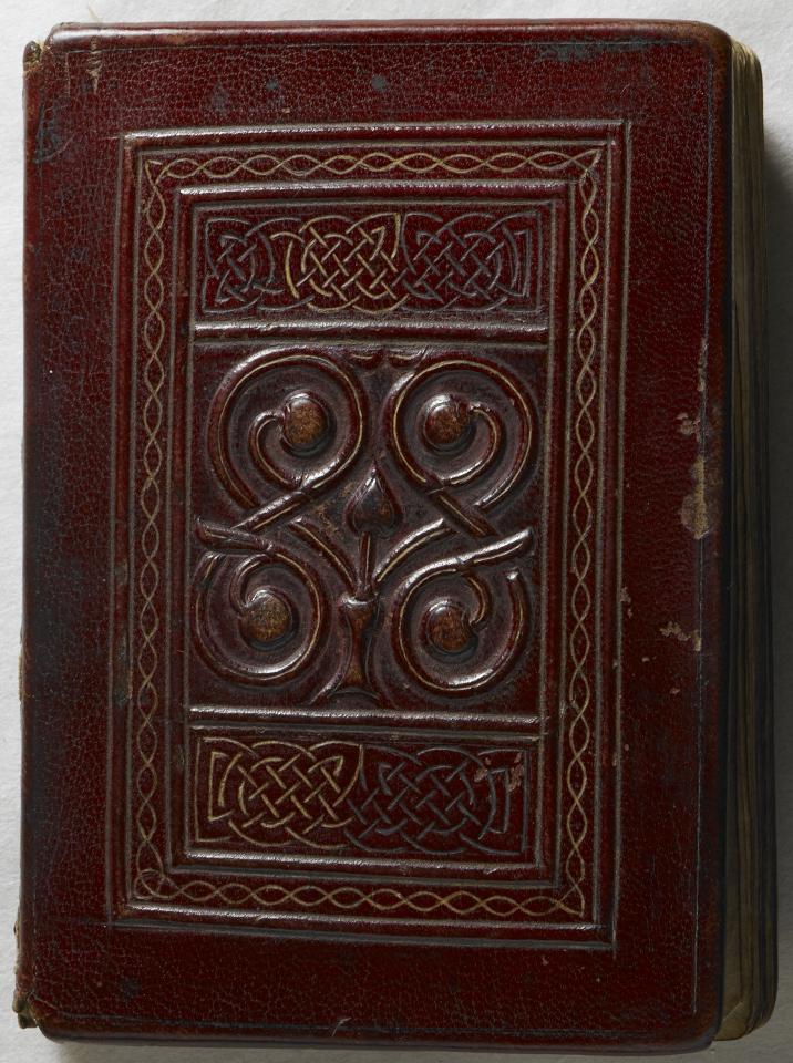 The St Cuthbert Gospel of St John. 28for