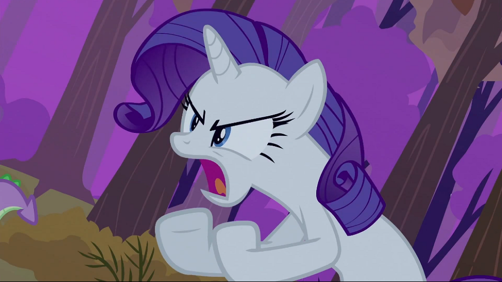 Rarity angry S2E21