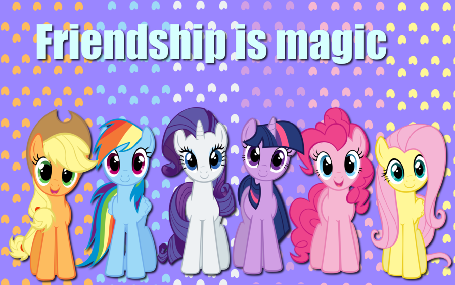 friendship is magic wallpaper by alicehu