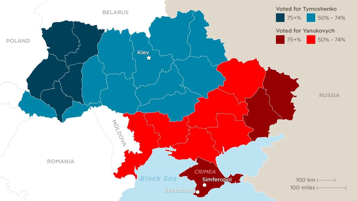 ukraine map region vote
