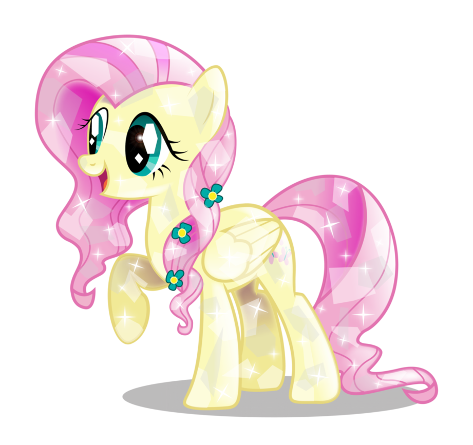 crystal fluttershy  2nd edition  by infi