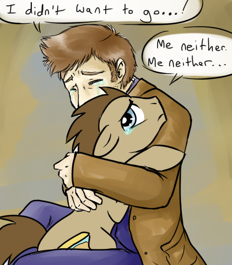doctor hugs the doctor by balddumborat-d