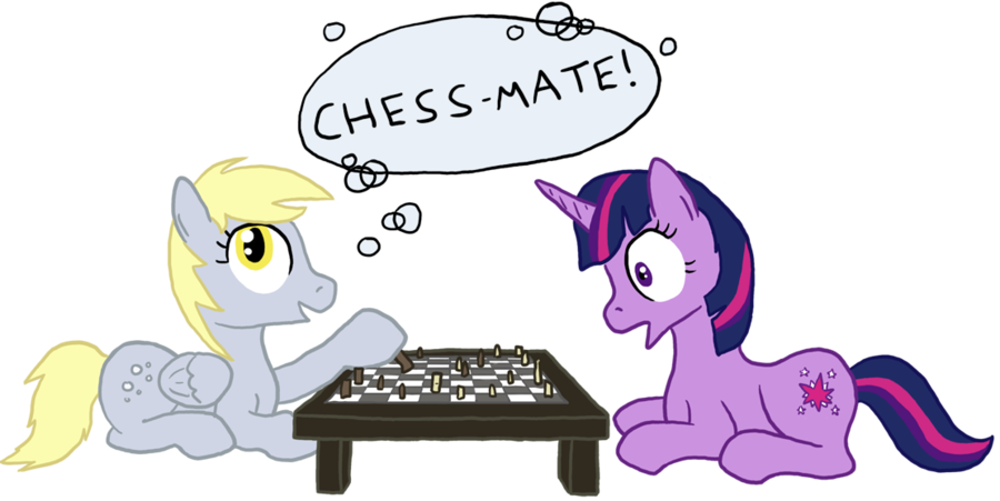 derpy vs twilight by paper pony-d41e4xh