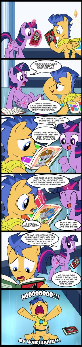 mlp  ephf   flash and the joy of irony b