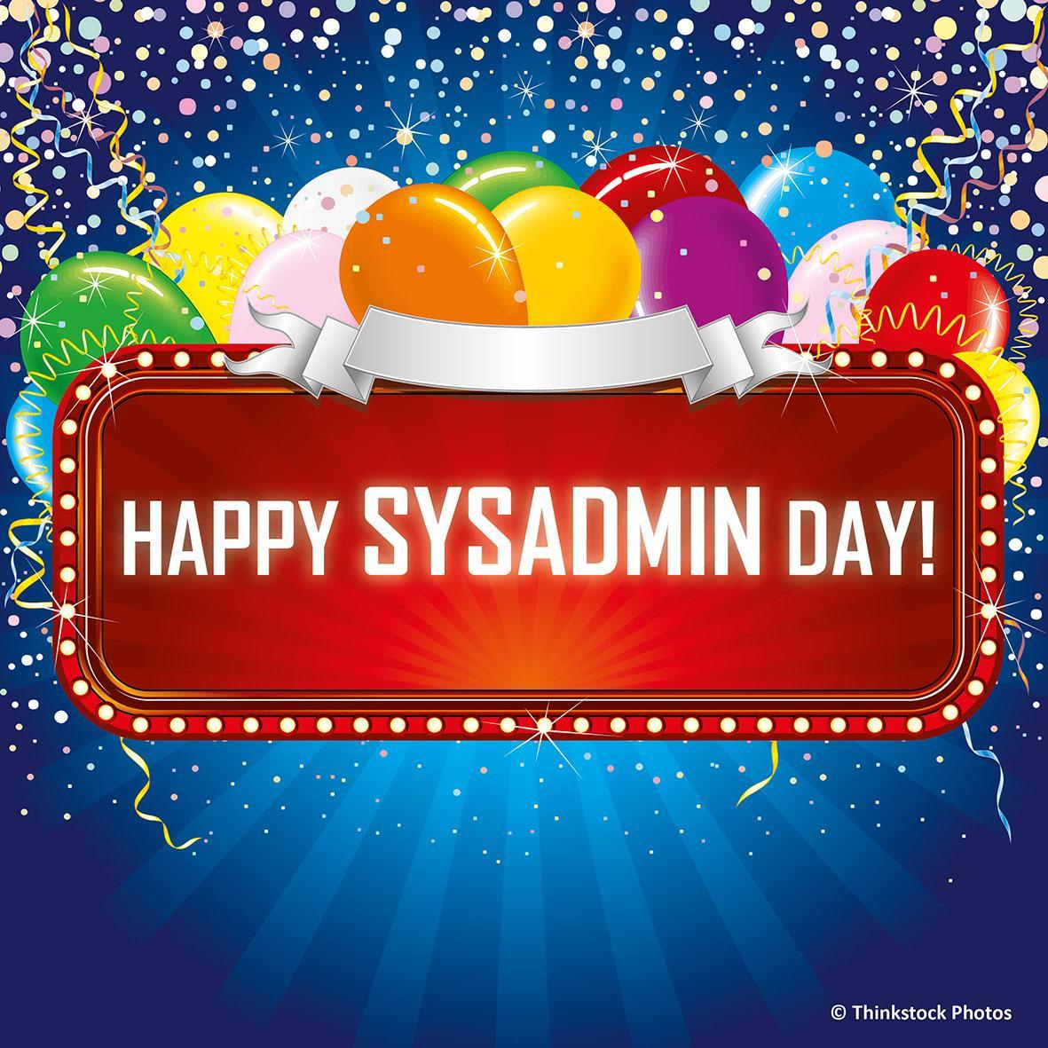 Happy SysAdminDay