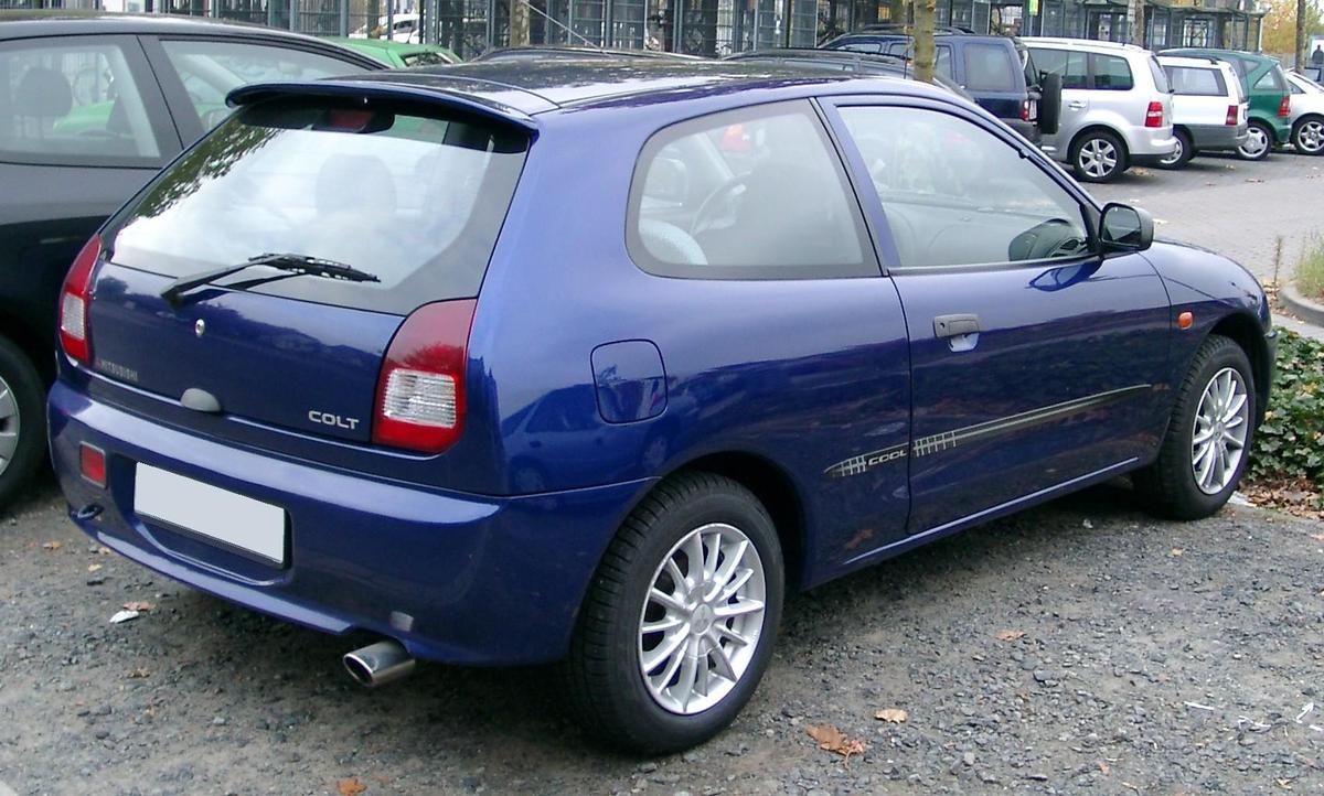 Mitsubishi Colt 5 rear 20071029