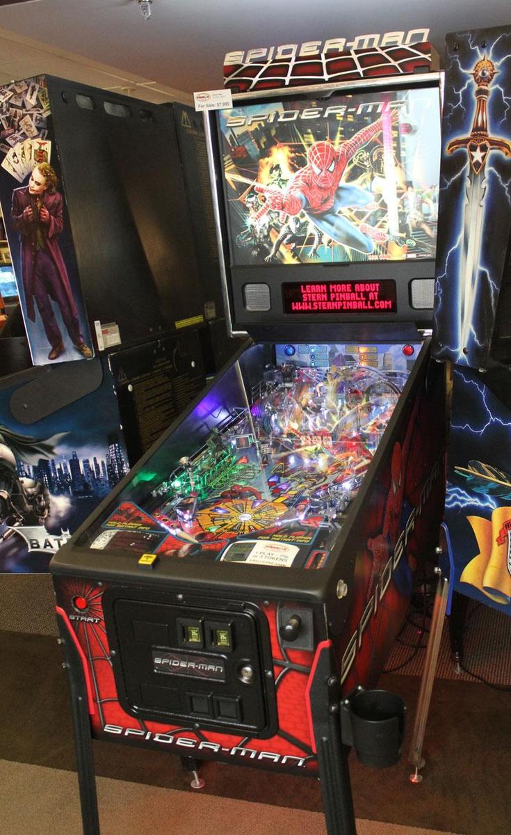 spiderman pinball