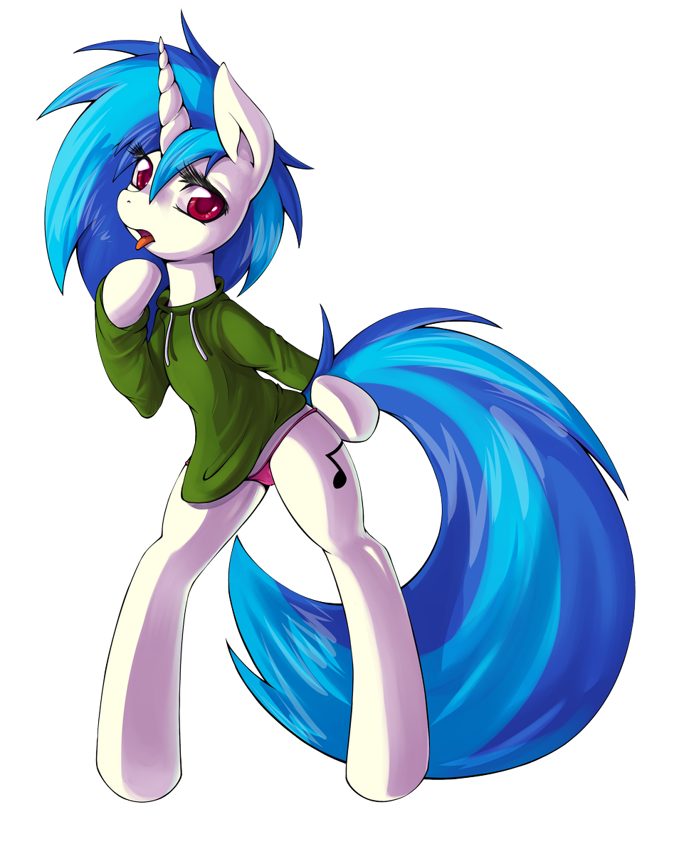 vinyl scratch sweatshirt by smittyg-d4ti