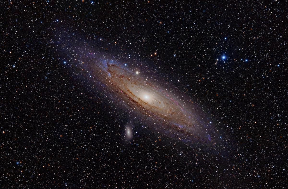 Andromeda Galaxy 28with h-alpha29