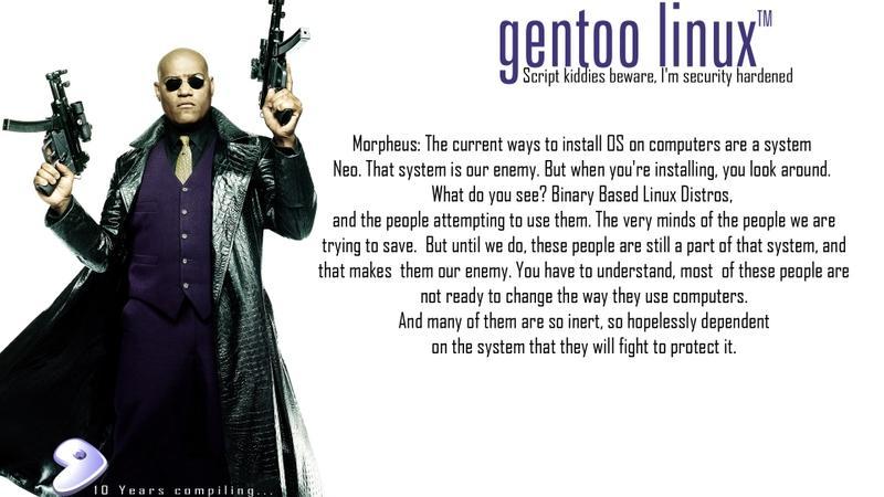 guns text linux gentoo morpheus 1920x108