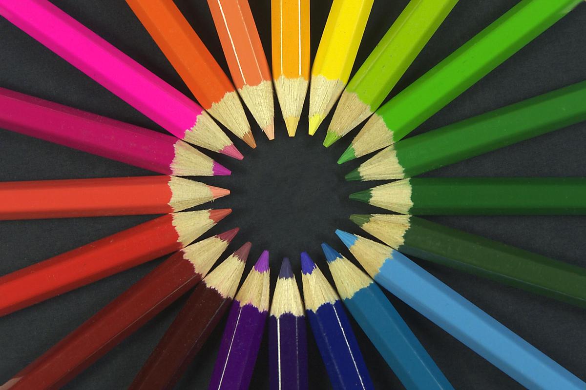 Colouring pencils