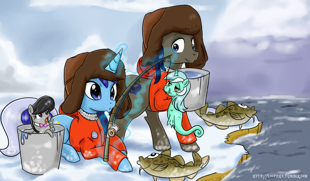 fishing for   seaponies  by loopend-d6qd