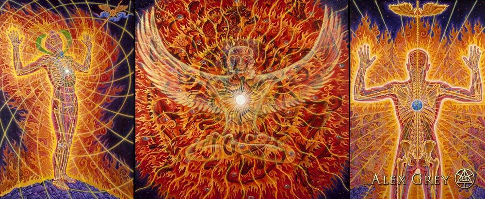 Alex Grey-Holy Fire