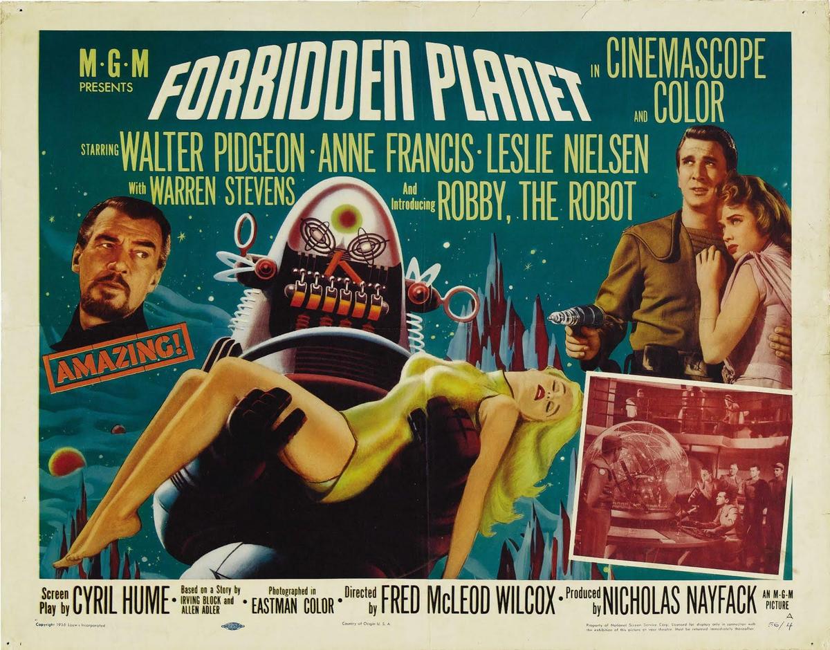 forbidden planet poster