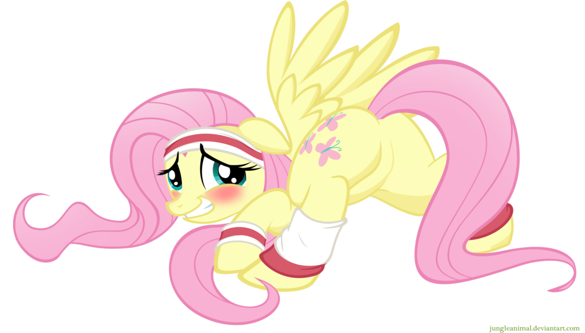 hurricane fluttershy alpha channel by ju