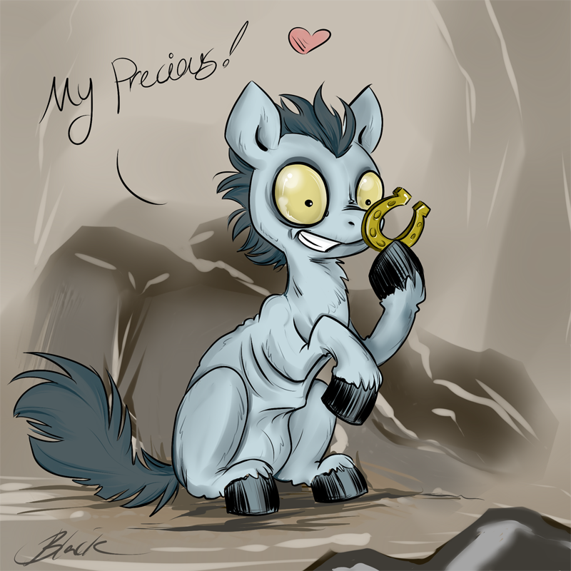 mlp   gollum pony by caycowa-d5woqcn