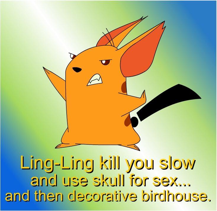 Ling Ling demands a battle by NeoCypo