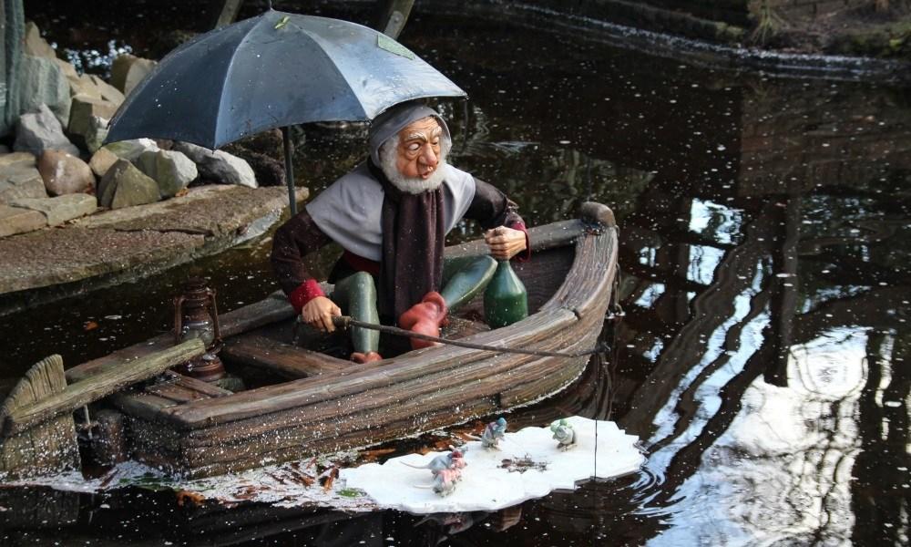 winter efteling zwerg