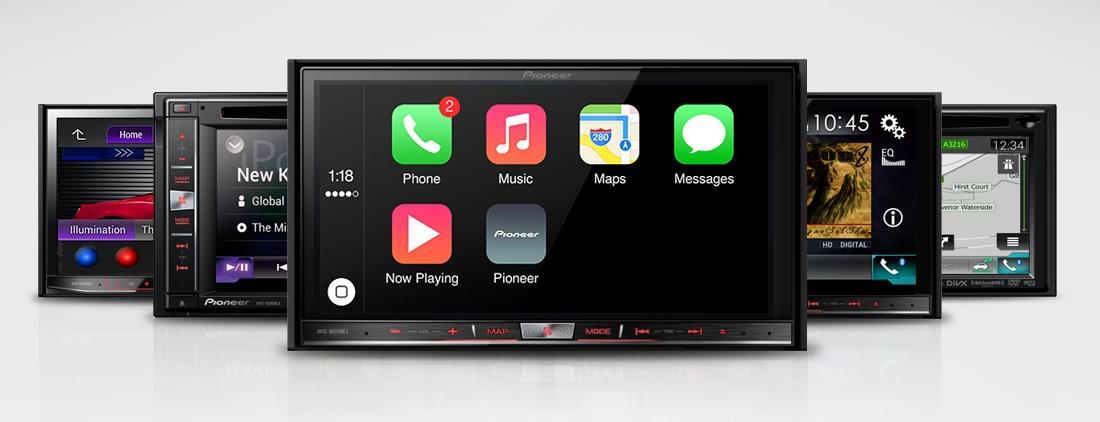 carplay pioneer screens