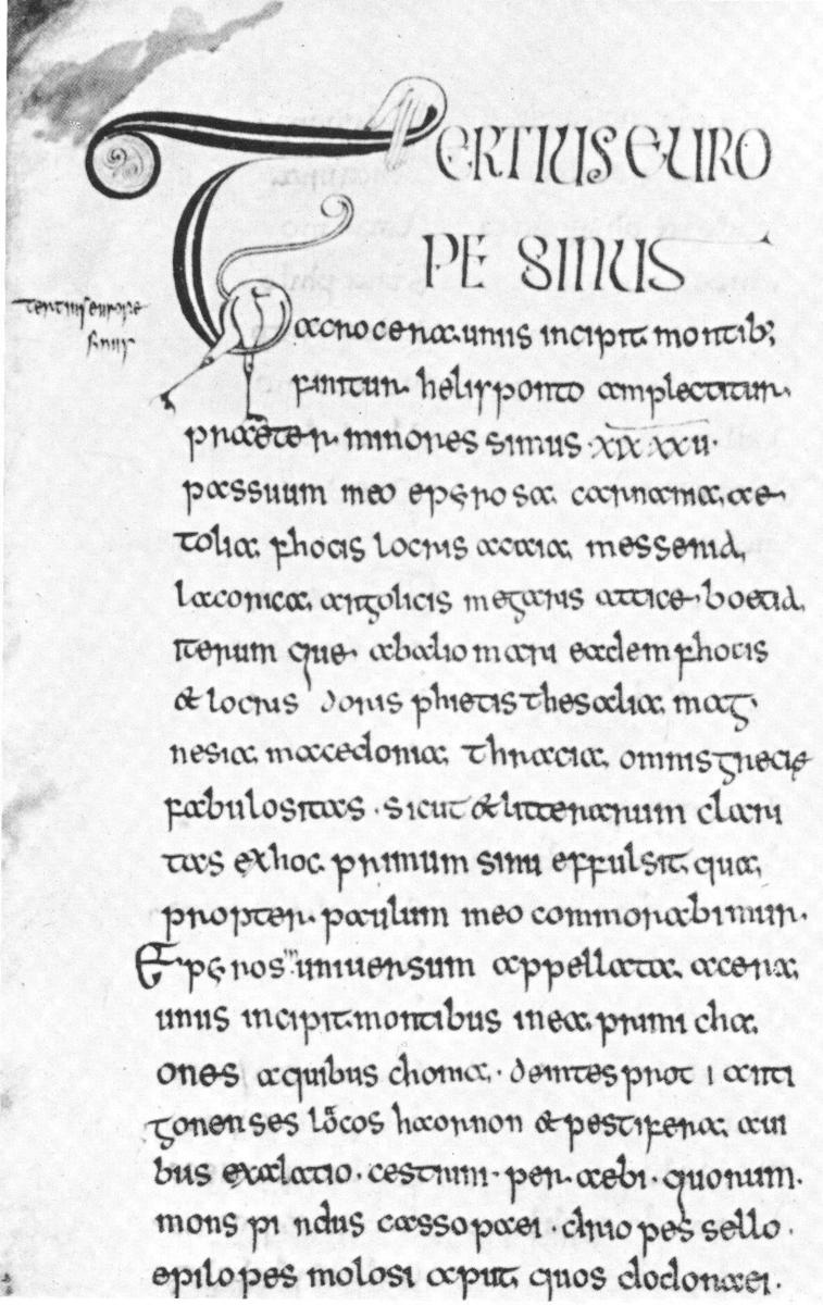 Pliny the Elder2C Leiden2C Voss. Lat. F.