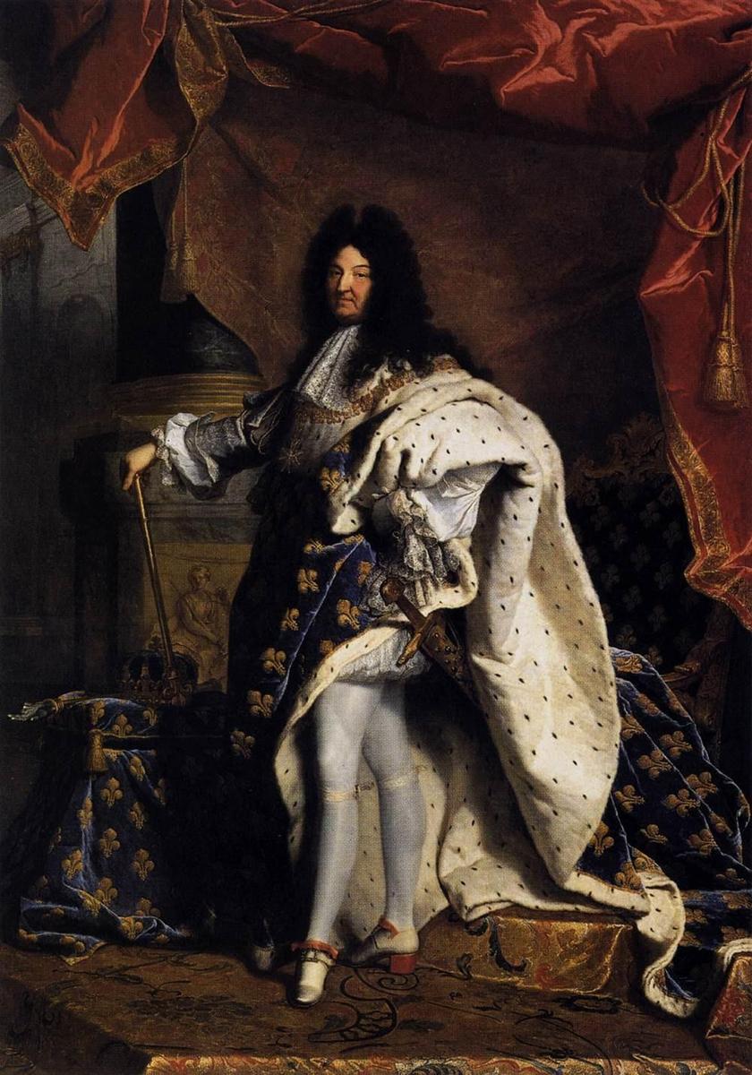 hyacinthe rigaud portrait of louis xiv 1