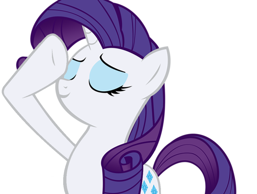 rarity salute by thatpony-d4kk17x