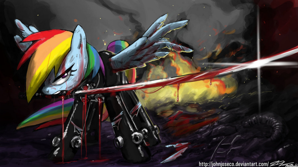 30861 rainbow dash katana my little pony