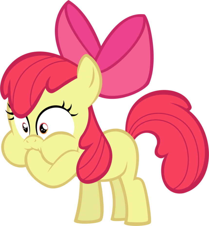 apple bloom is disgusted by iamcommando1