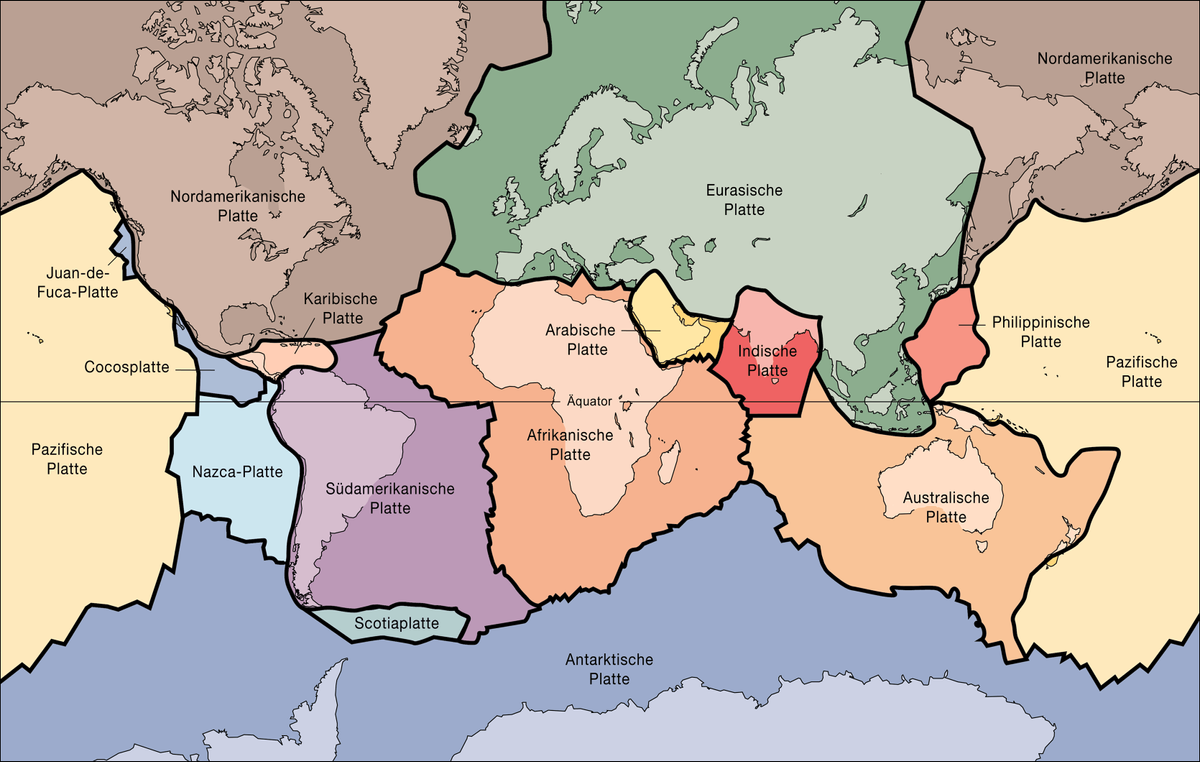 Tectonic plates de