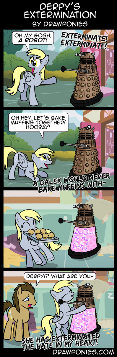 comic  derpy s extermination by drawponi