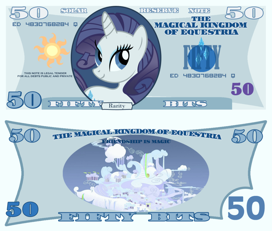 rarity 50 bits bill by cradet-d4j4p27