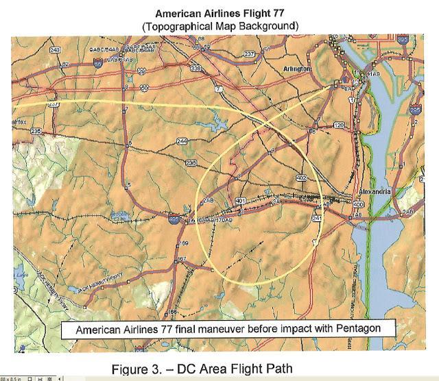 Aa77 dc flight path