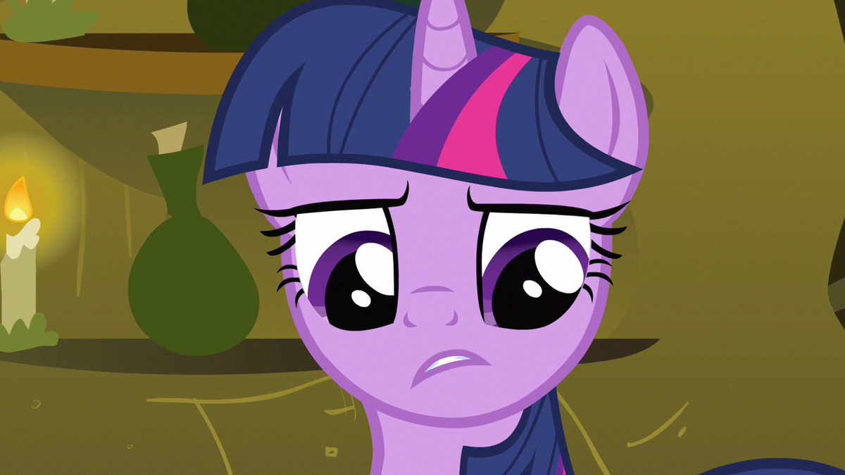 Twilight looking down S3E5