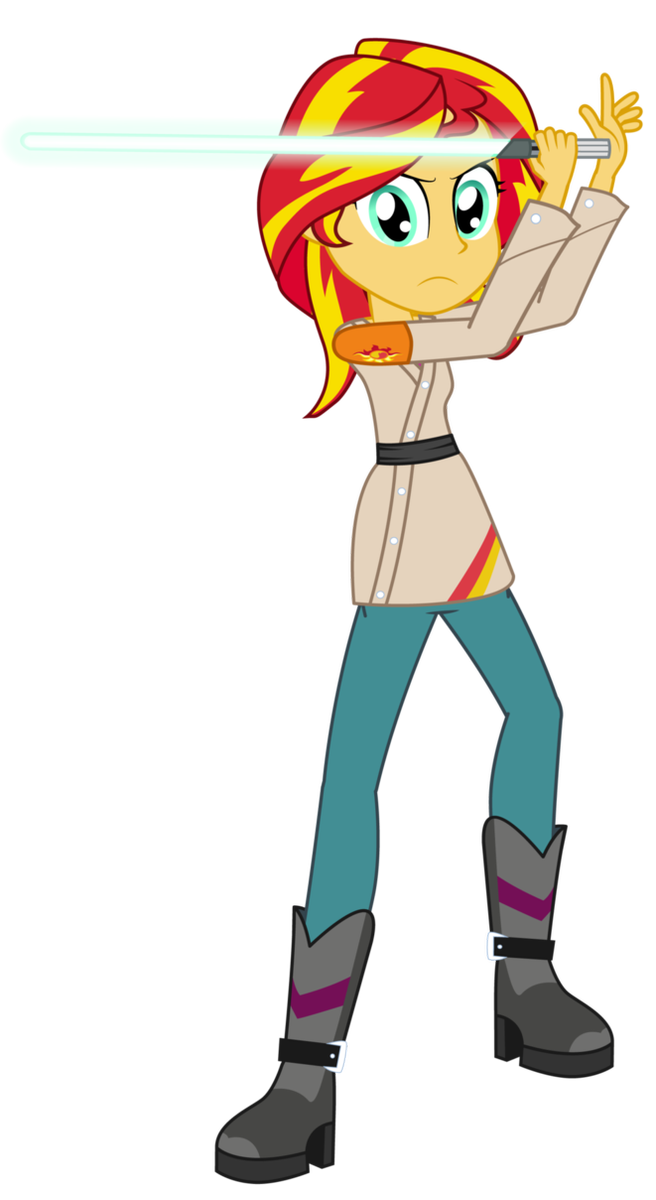 jedi knight sunset shimmer by amante56-d
