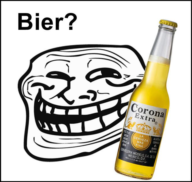 up cznxoq7uiqbr Corona Bier Troll